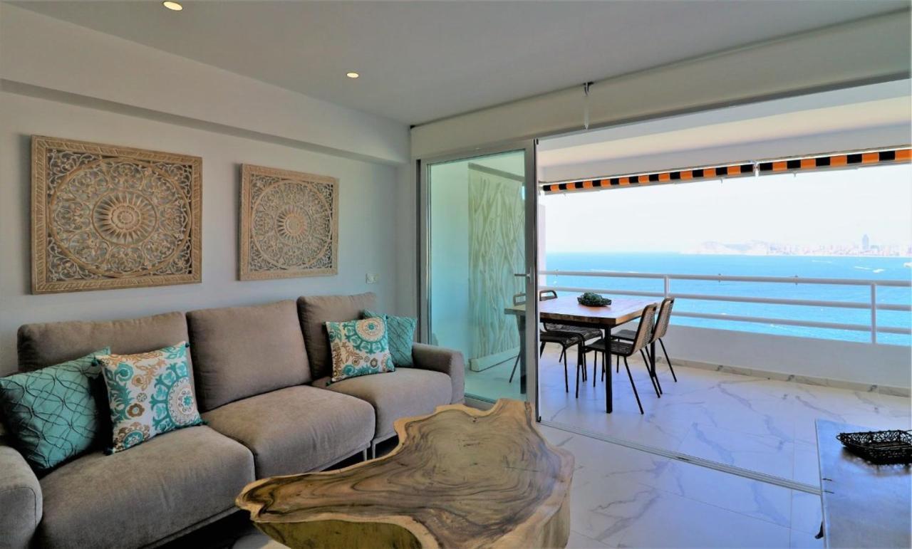 Luxurious 2-Bedroom Apt With Stunning Views, 1St Line On Levante Beach, Benidorm Exteriér fotografie