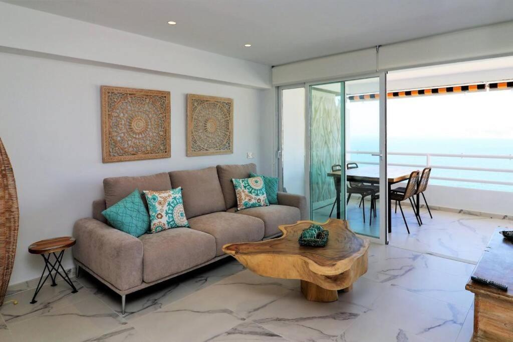 Luxurious 2-Bedroom Apt With Stunning Views, 1St Line On Levante Beach, Benidorm Exteriér fotografie