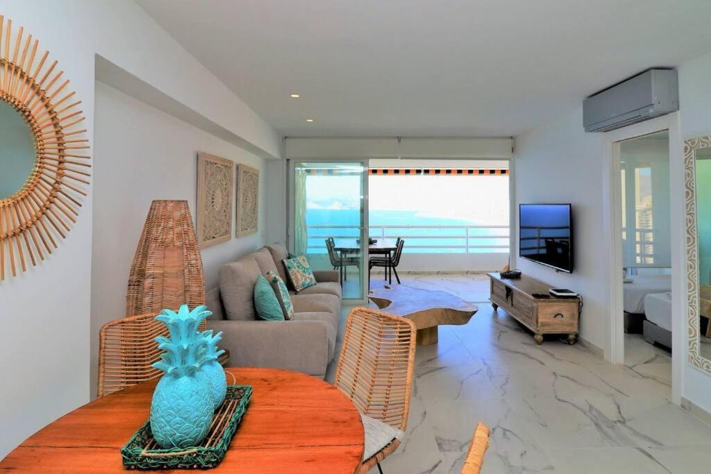 Luxurious 2-Bedroom Apt With Stunning Views, 1St Line On Levante Beach, Benidorm Exteriér fotografie