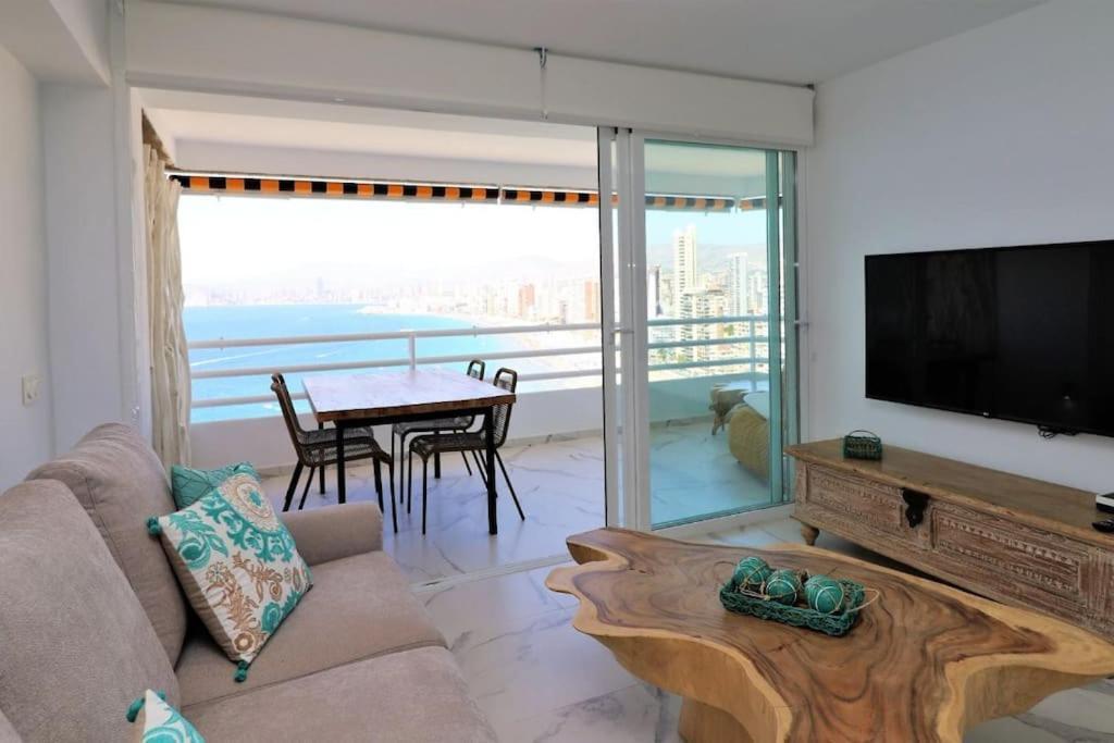 Luxurious 2-Bedroom Apt With Stunning Views, 1St Line On Levante Beach, Benidorm Exteriér fotografie