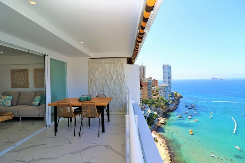 Luxurious 2-Bedroom Apt With Stunning Views, 1St Line On Levante Beach, Benidorm Exteriér fotografie