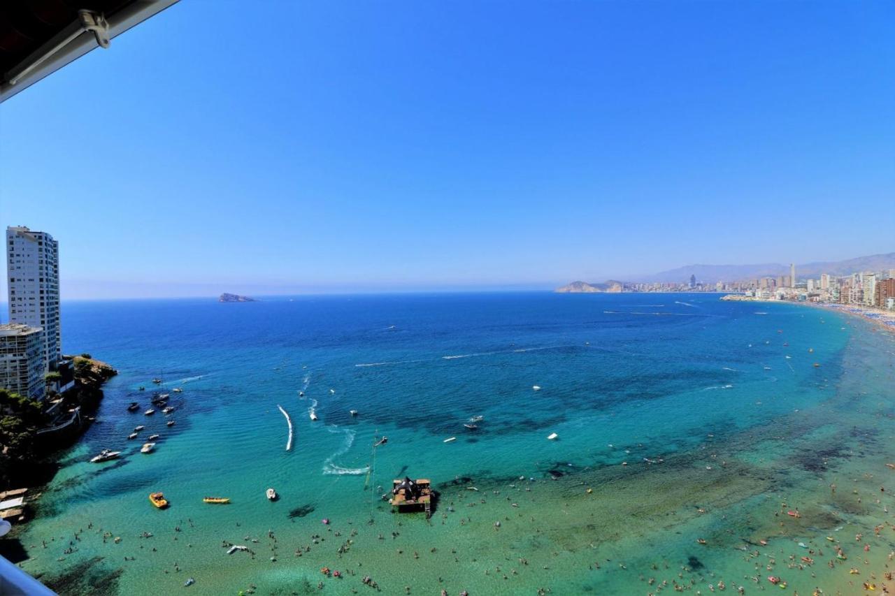 Luxurious 2-Bedroom Apt With Stunning Views, 1St Line On Levante Beach, Benidorm Exteriér fotografie