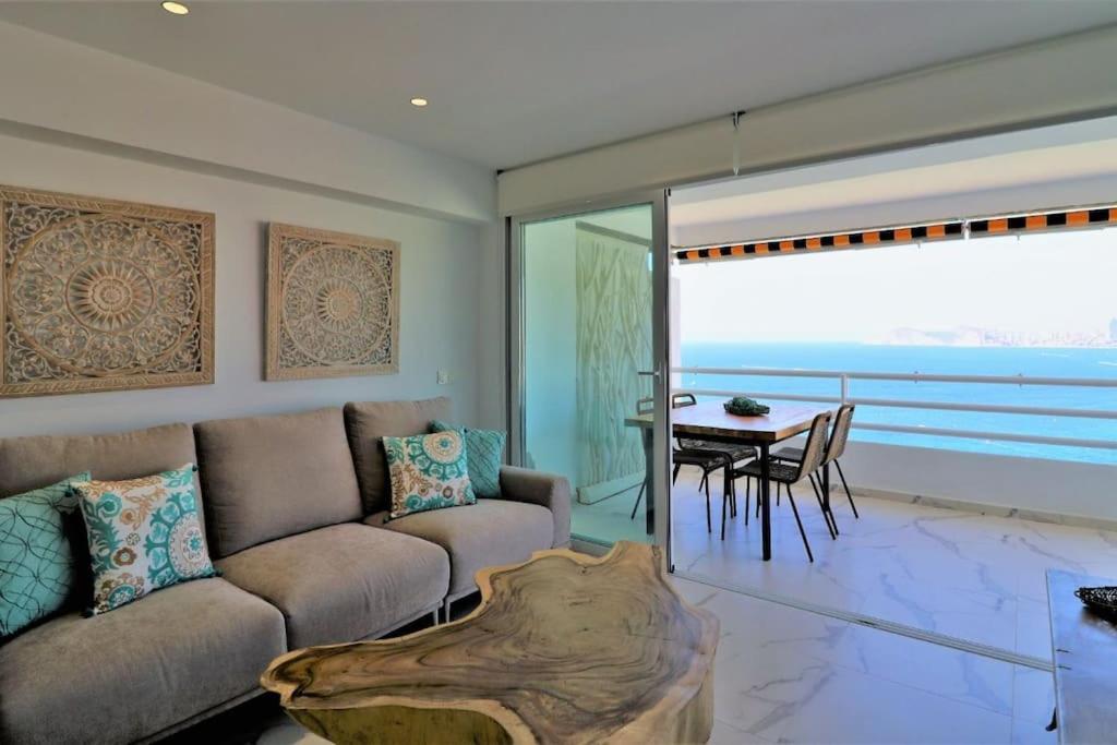 Luxurious 2-Bedroom Apt With Stunning Views, 1St Line On Levante Beach, Benidorm Exteriér fotografie