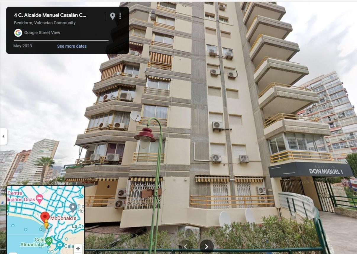 Luxurious 2-Bedroom Apt With Stunning Views, 1St Line On Levante Beach, Benidorm Exteriér fotografie